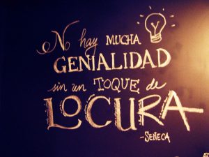 No hay genialidad sin locura