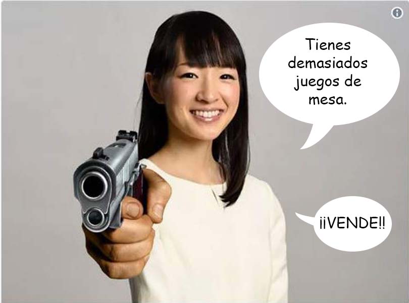 Marie Kondo y los juegos de mesa